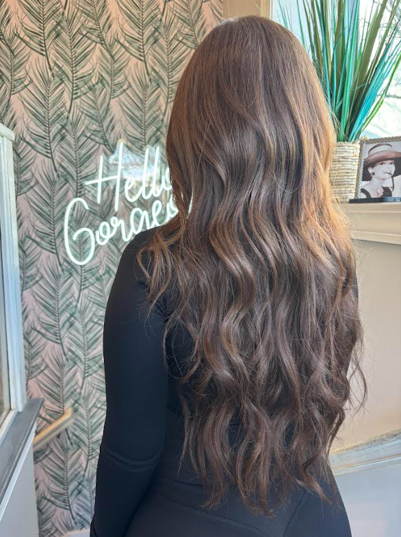 Professional hair extensions and dimensional hair color in Boston