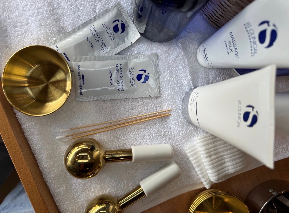 iS Clinical professional skincare products at Philip Edward Salon and Luxury Spa