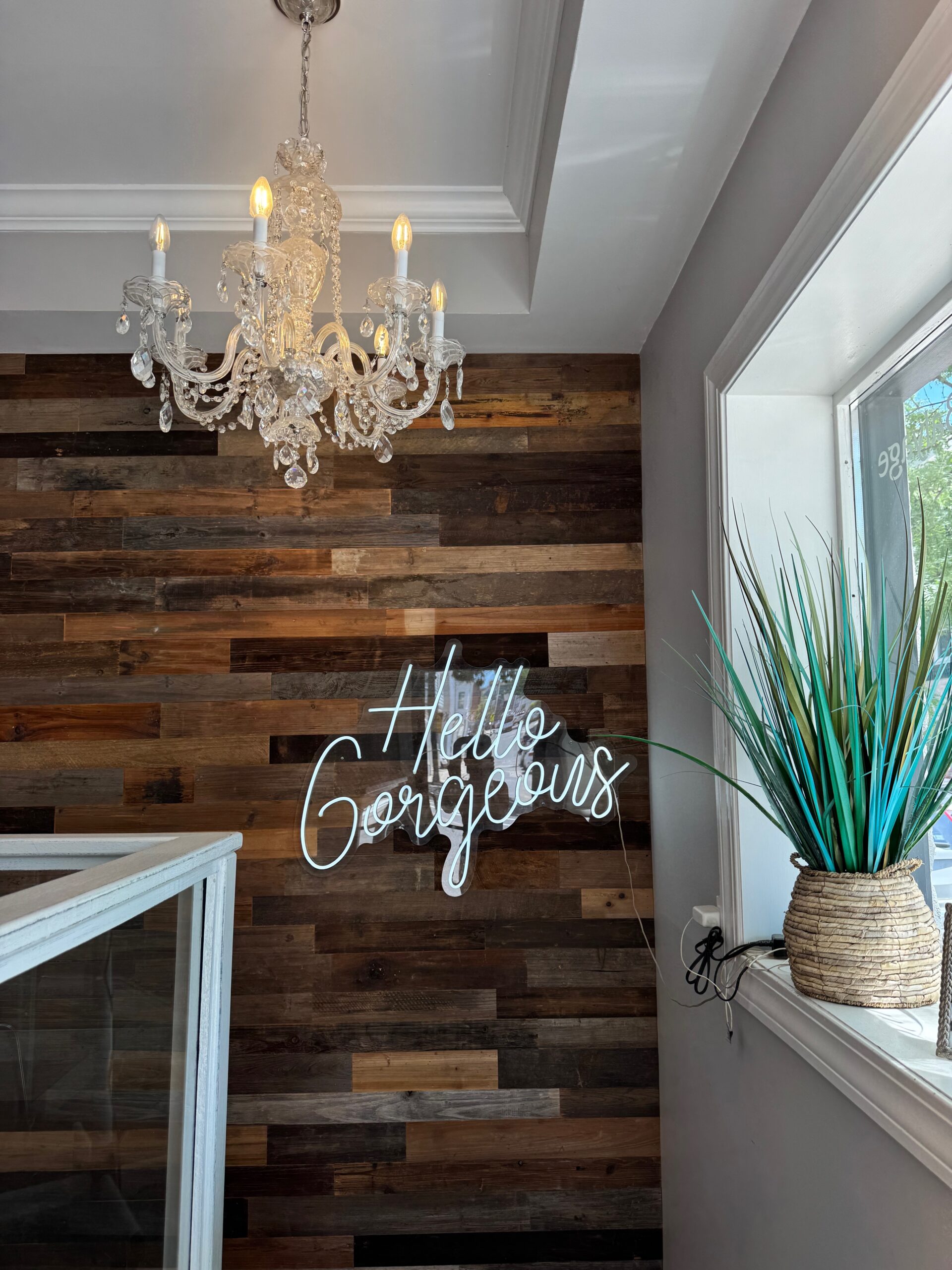 Philip Edward Salon and Luxury Spa interior in Charlestown Boston